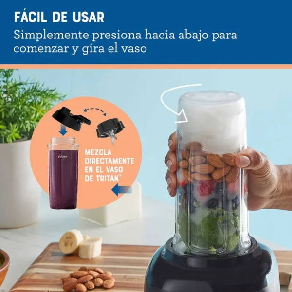 vaso portátil oster 600 ml