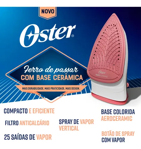 plancha oster efficient and compact aeroceramic