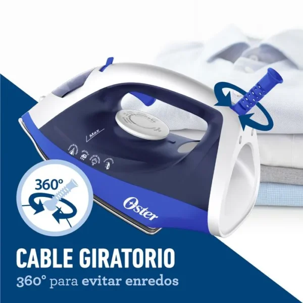 Plancha OSTER Anti-Adherente (40% más vapor)