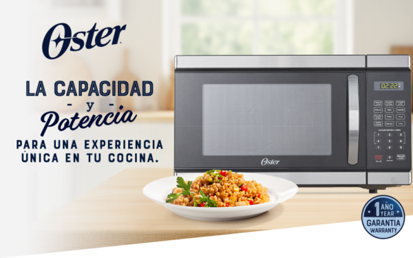microondas oster 10 potencia niveles