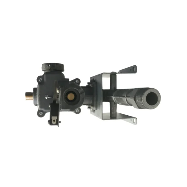 cuerpo completo de válvula de gas y agua con micro switch para calefón 1 pila