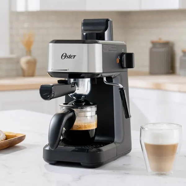 cafetera de vapor oster 4 tazas